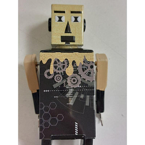 Робот-игрушка Mr&MrsTin "GoldheadBot" (уцененный)